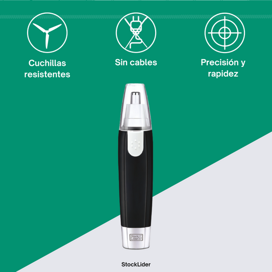 Cortapelo Eléctrico para Nariz y Orejas