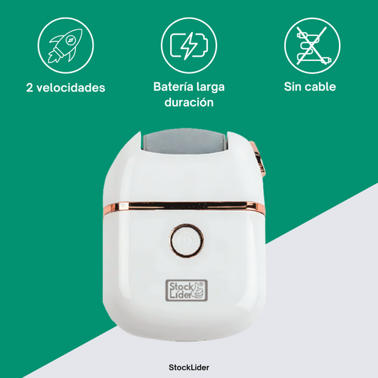 Lima Eléctrica de Pedicura Recargable USB-C